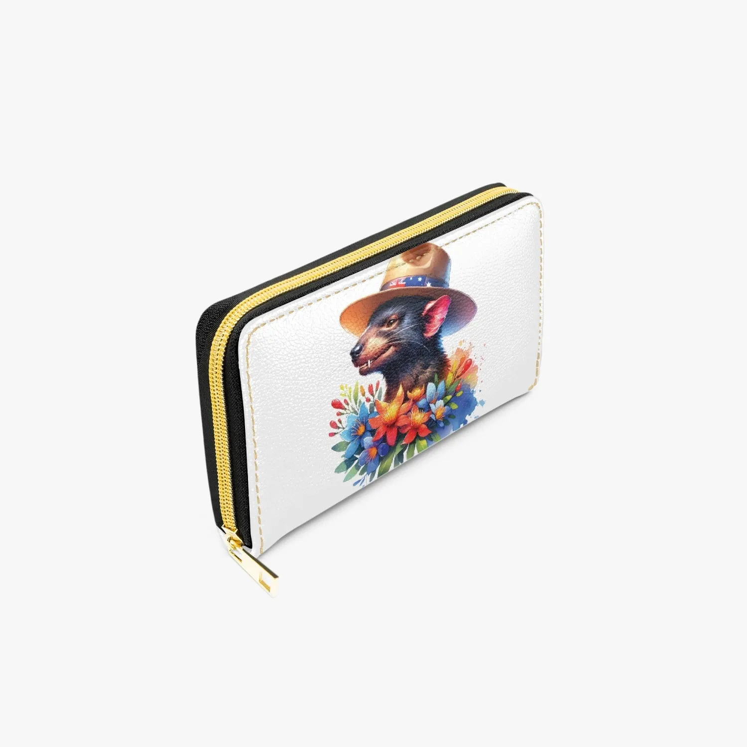 Long Type Zipper Purse, Tasmanian Devil, awd-1340