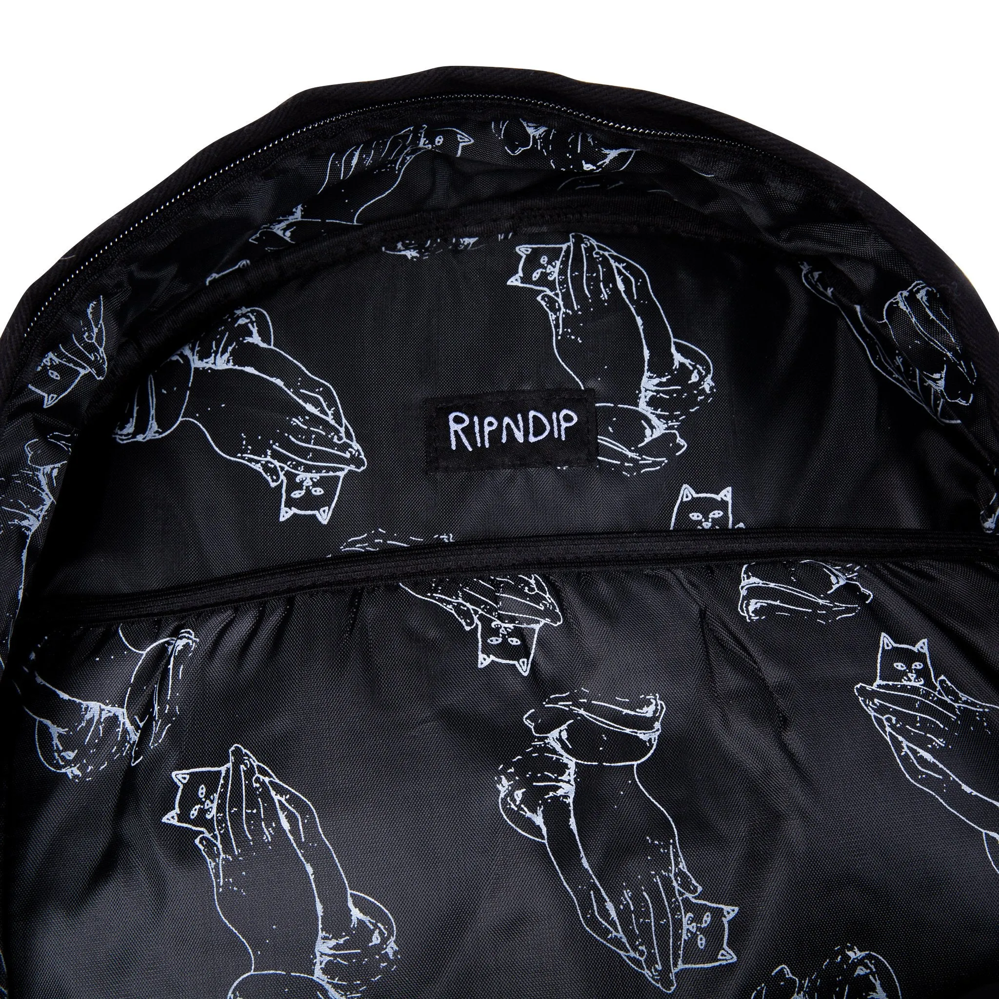 Lord Nermal Velcro Hands Backpack (Black)