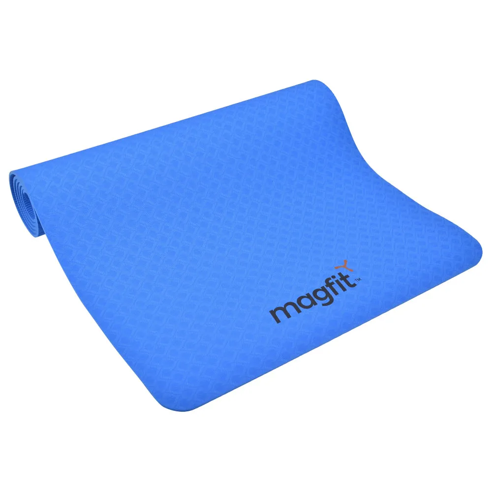 Magfit TPE Yoga Mat  6mm (Blue)