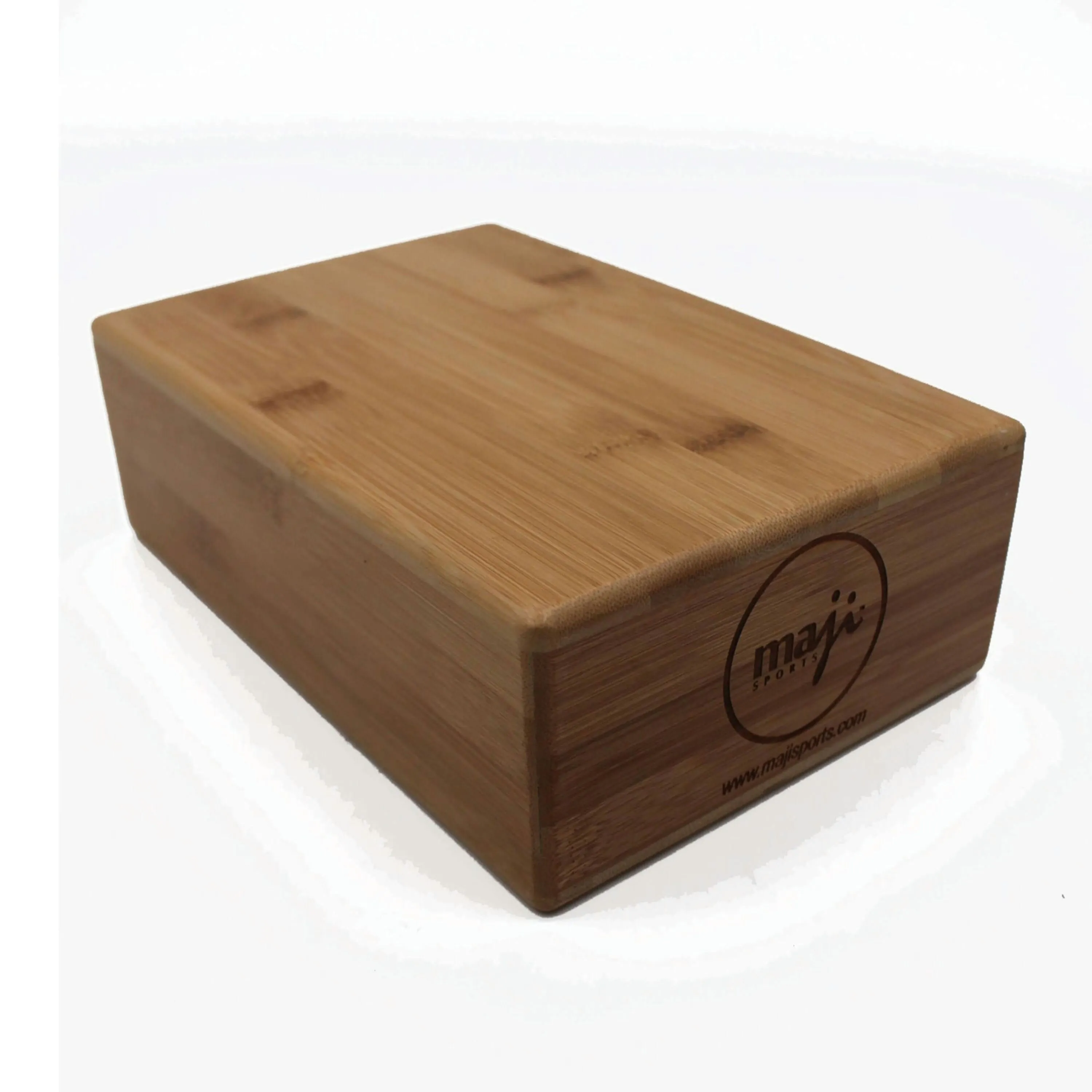 Maji Sports Carbonized Bamboo Yoga Block