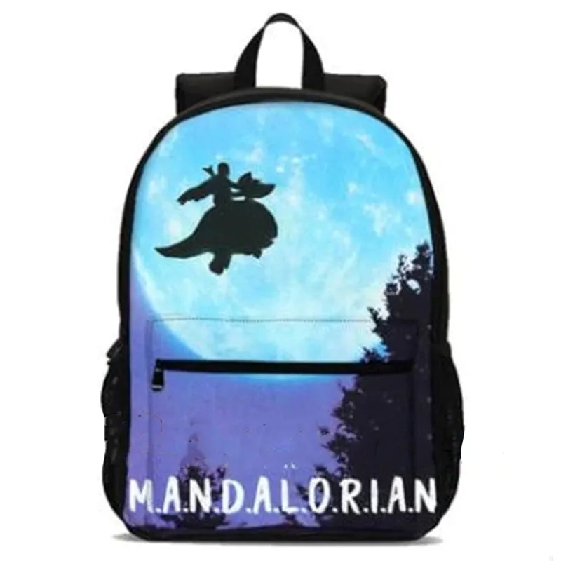 Mandalorian Print USB Charging Backpack