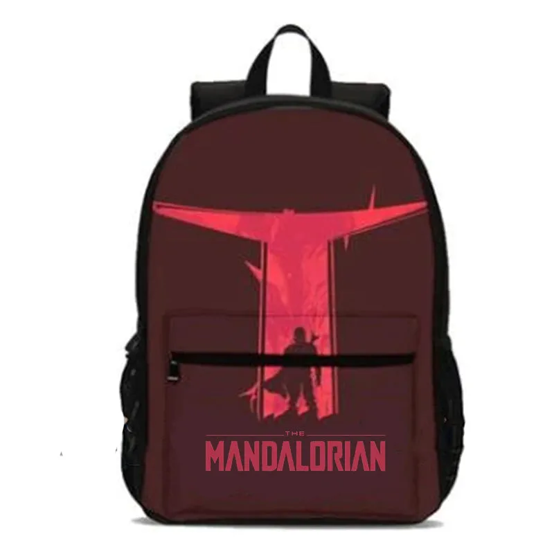 Mandalorian Print USB Charging Backpack