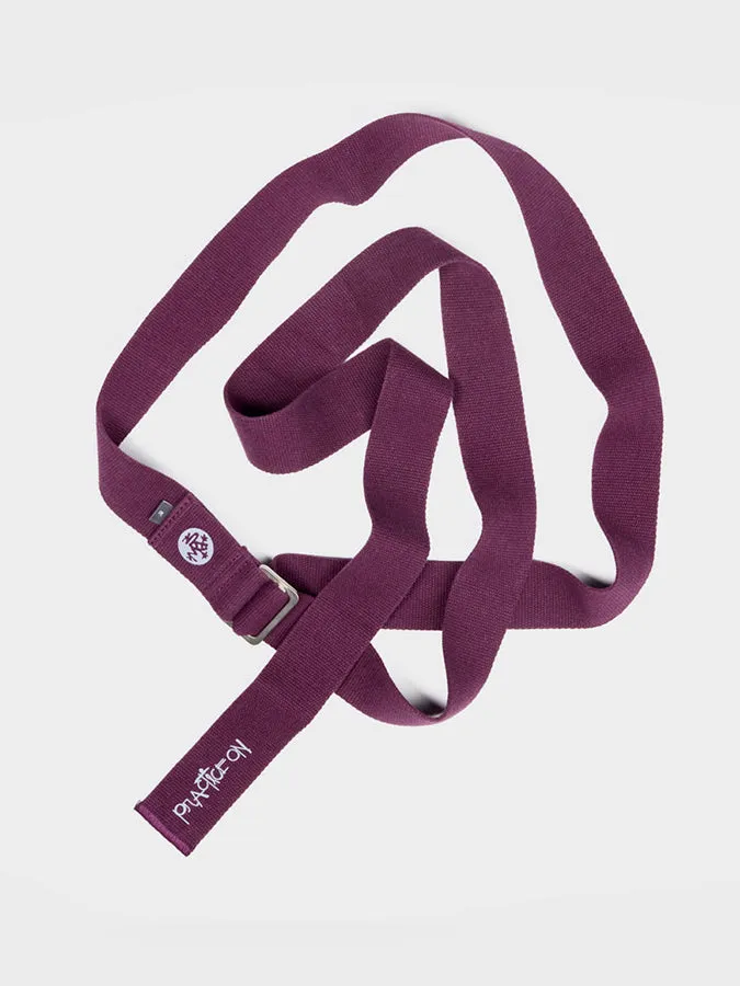 Manduka Align Cotton 8ft Yoga Strap