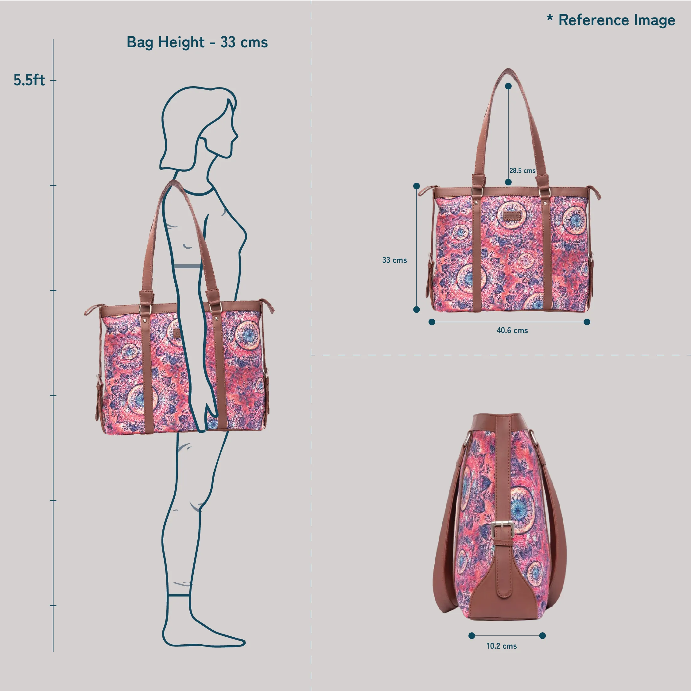 Mangalore Blossoms Women's Office Bag