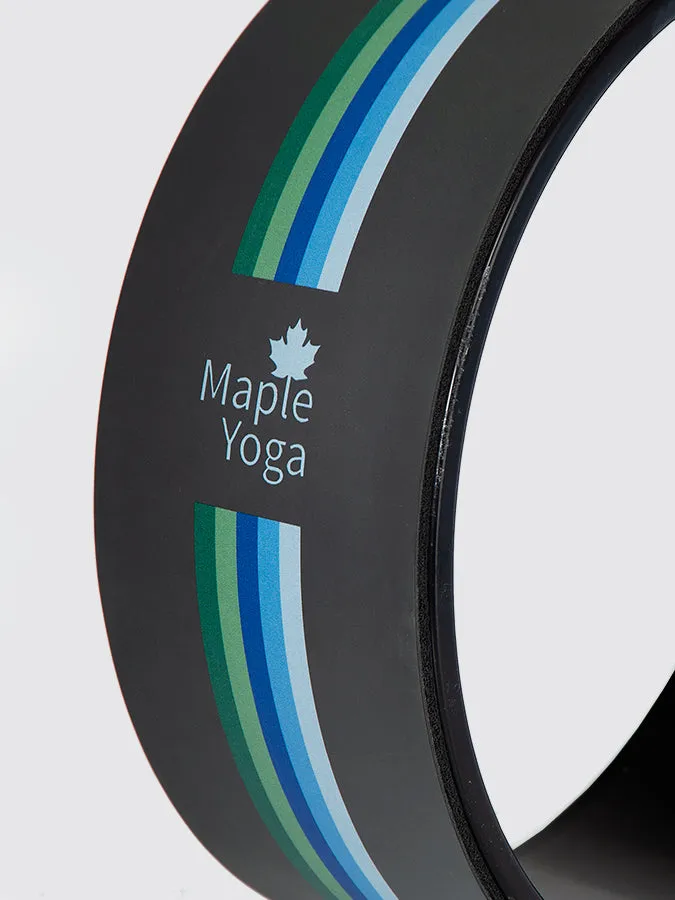 Maple Yoga PU Alignment Yoga Wheel