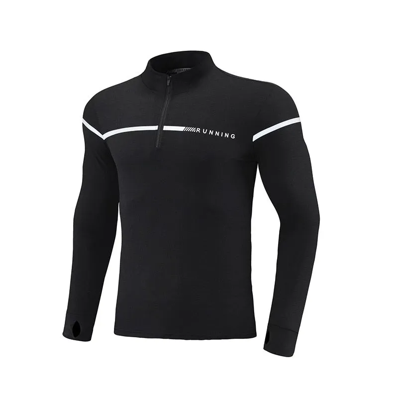 Men Long Sleeve Compression Tshirt Male Fitness Sport Uniform GYM Running Sweatshirt Tops Bodybuilding Tee Homme Outdoor Clothes