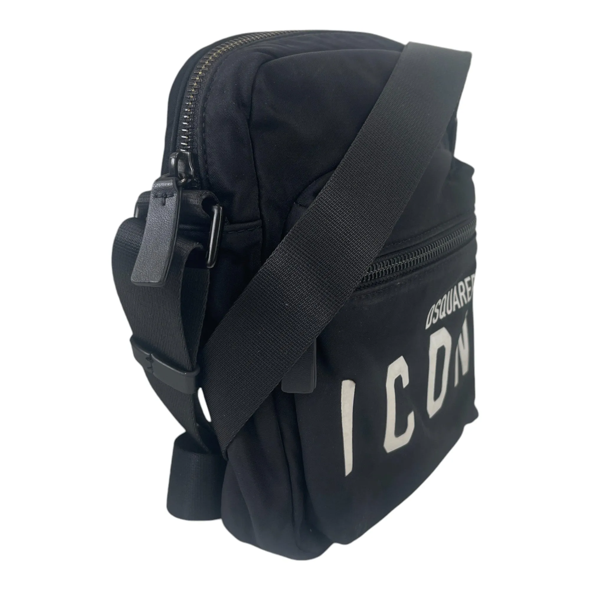 Men's Icon Messenger Bag Black