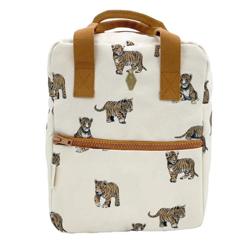 Milinane Baby Backpack Tiger Brown