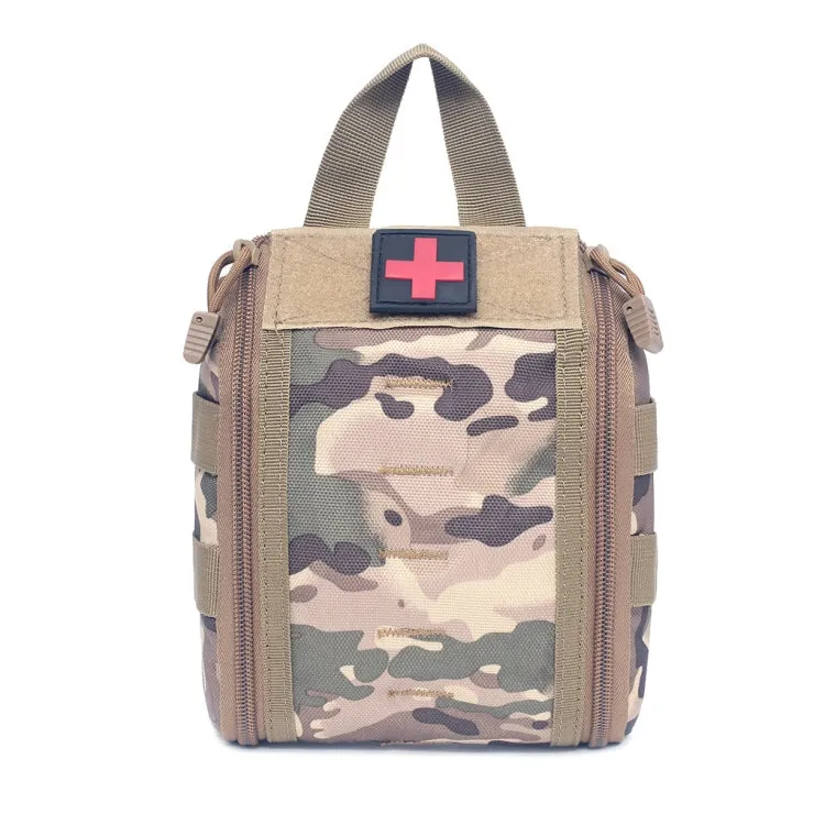 Mini Multifunctional Outdoor Medical Waist Bag, Color: CP Camouflage