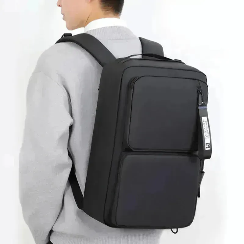 Multifunctional Backpack Large Capacity Business Laptop Bag Leisure Travel Commuter Schoolbag Portable Shoulder Bag