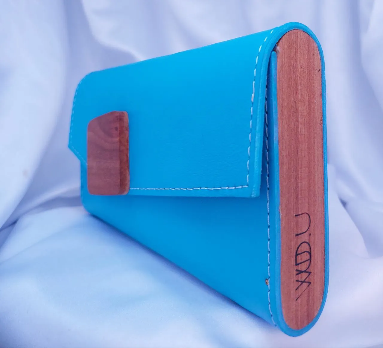 Nana Ama Clutch Purse - Sea Blue