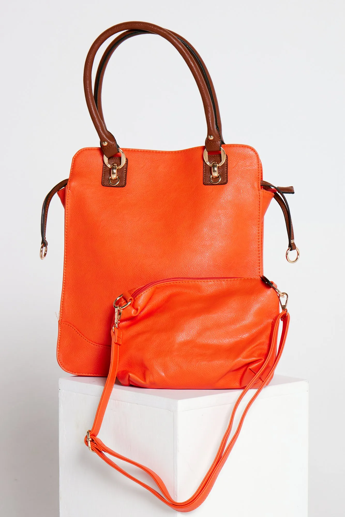 New York Tote Bag - Orange