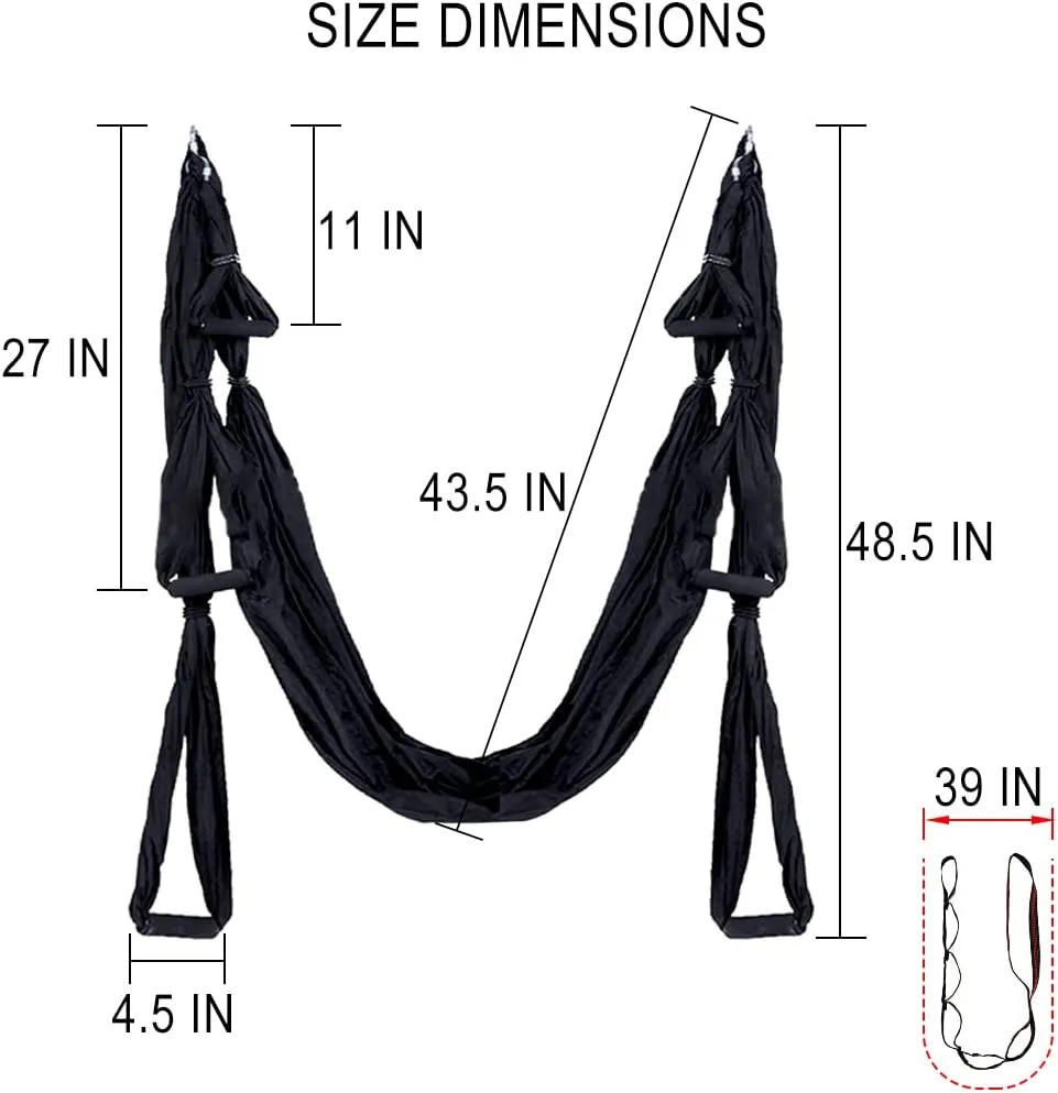 NewDoar Aerial Yoga Swing Parachute Aerial Yoga Hammock