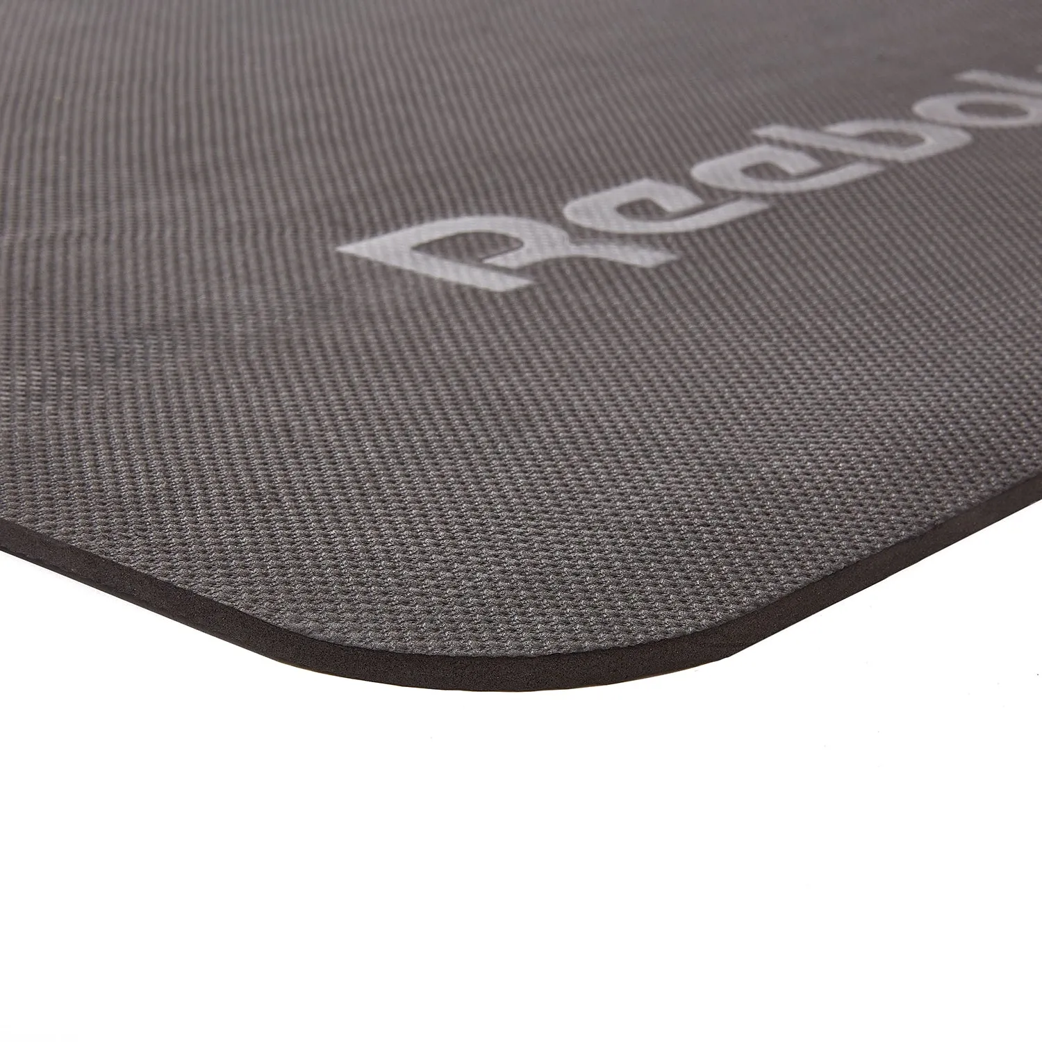 Non-Slip TPE Yoga Mat 5mm, 176x61cm, Black - Reebok