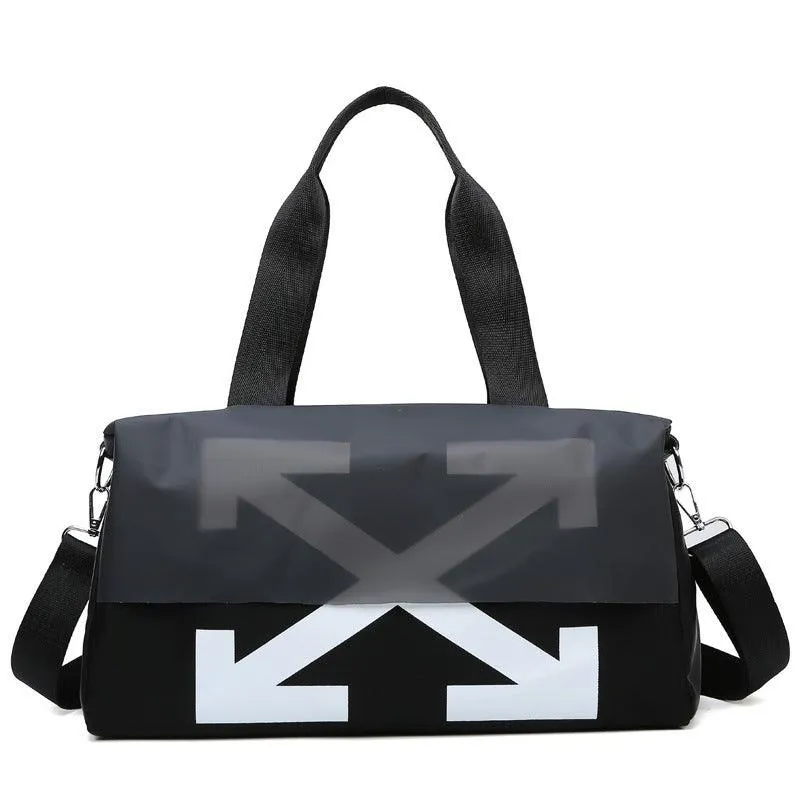 Offwhite Crossbody Smart Mini Outdoor Bag-Black