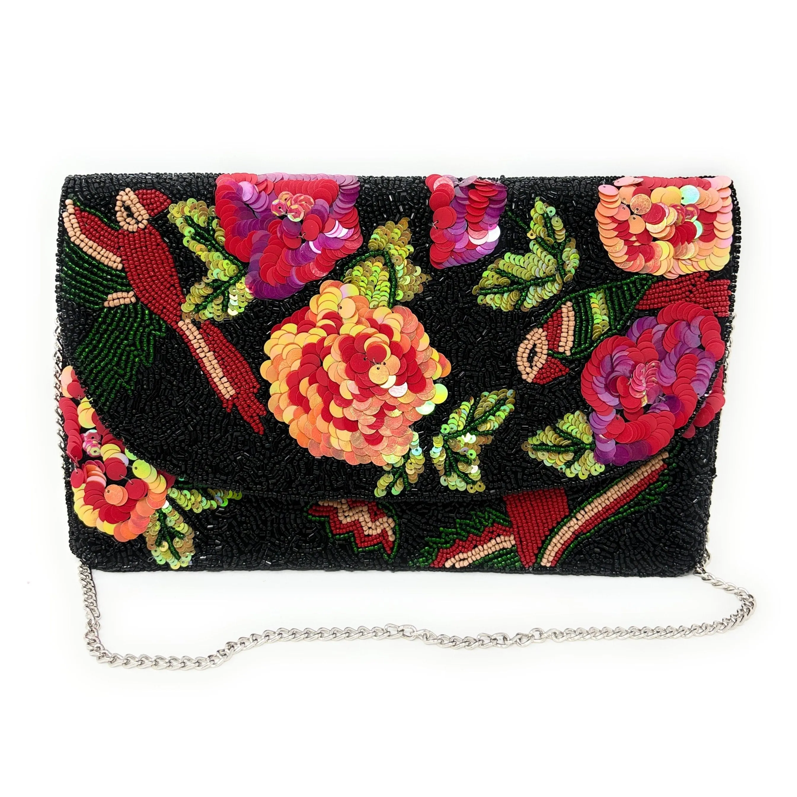 Olivia Beaded Clutch Purse