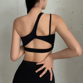 One-Shoulder Sports Bra