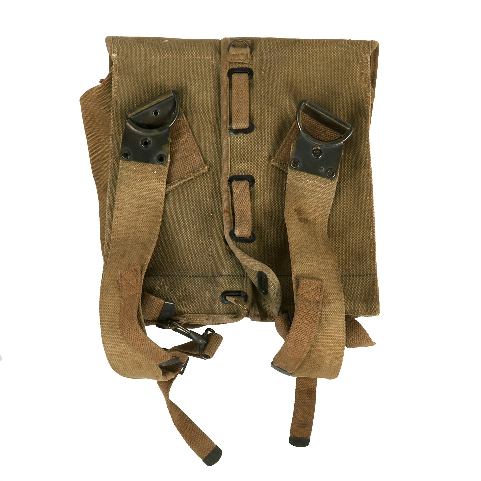 Original U.S. WWI M1912 Experimental Cavalry Ration Bags as used by Medical Corpsman With Instruments and Medical Supplies