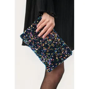 PART TWO DENIA MULTI COLOUR SEQUIN CLUTCH BAG