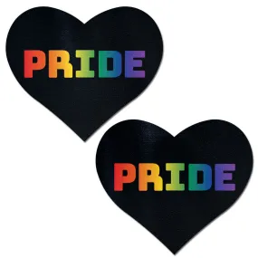 Pastease - Rainbow PRIDE Heart Nipple Pasties