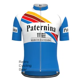 Paternina Retro Short Sleeve Cycling Jersey