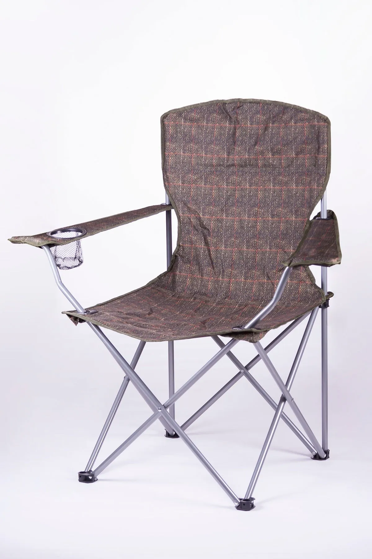 Patterned Steel Folding Camping Chair