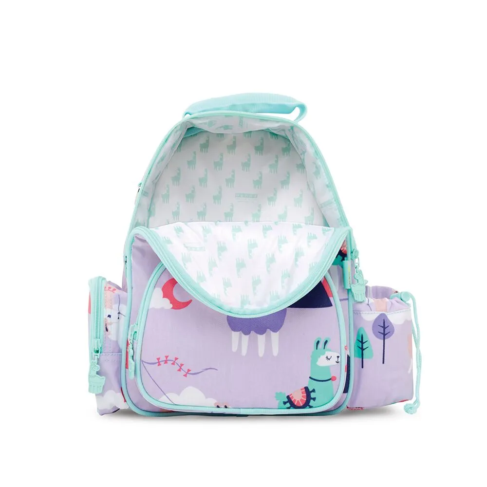 Penny Scallan Bundle of Medium Backpack and Lunch Bag - Loopy Llama