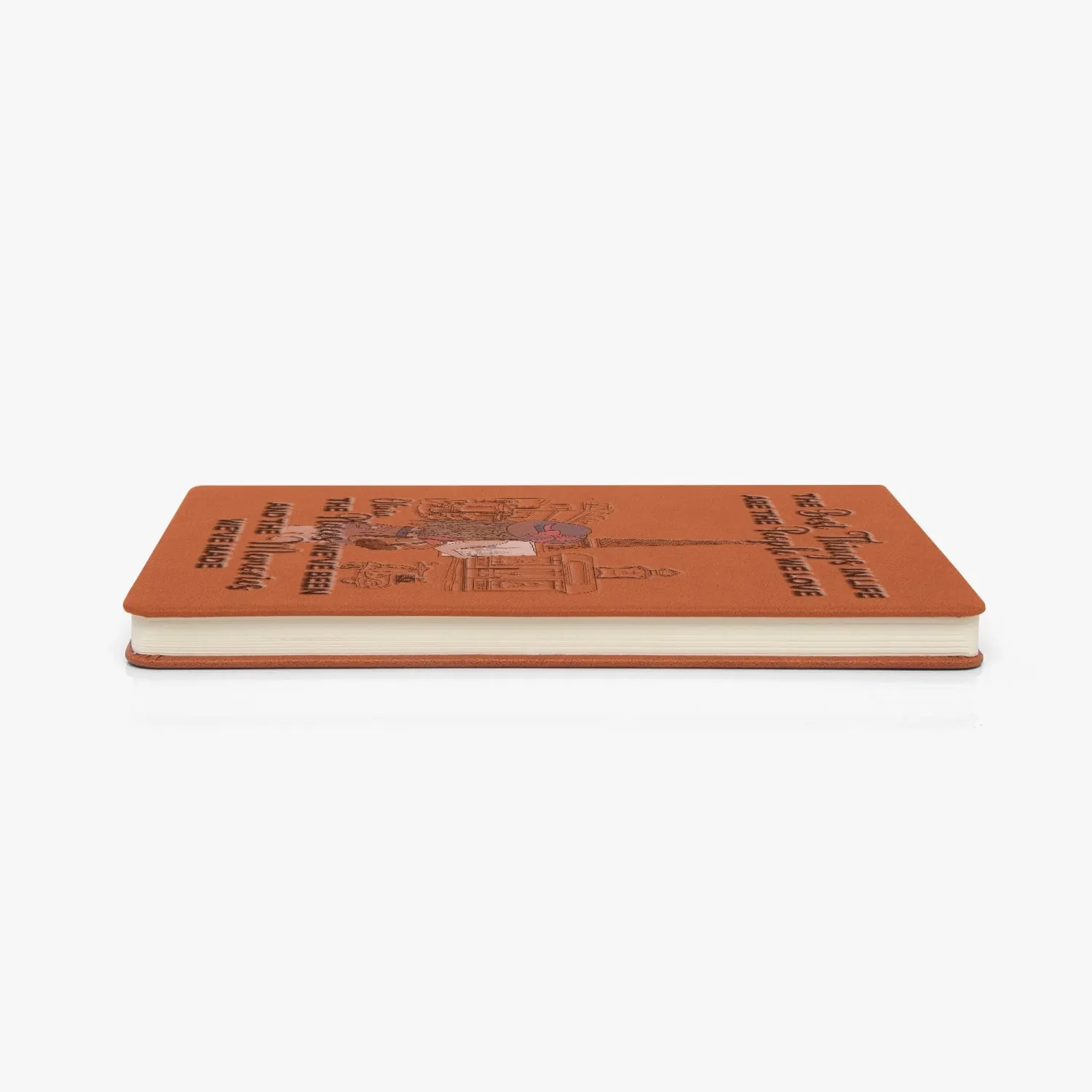 Personalised PU Leather Journal Notebook, Paris, The Best things