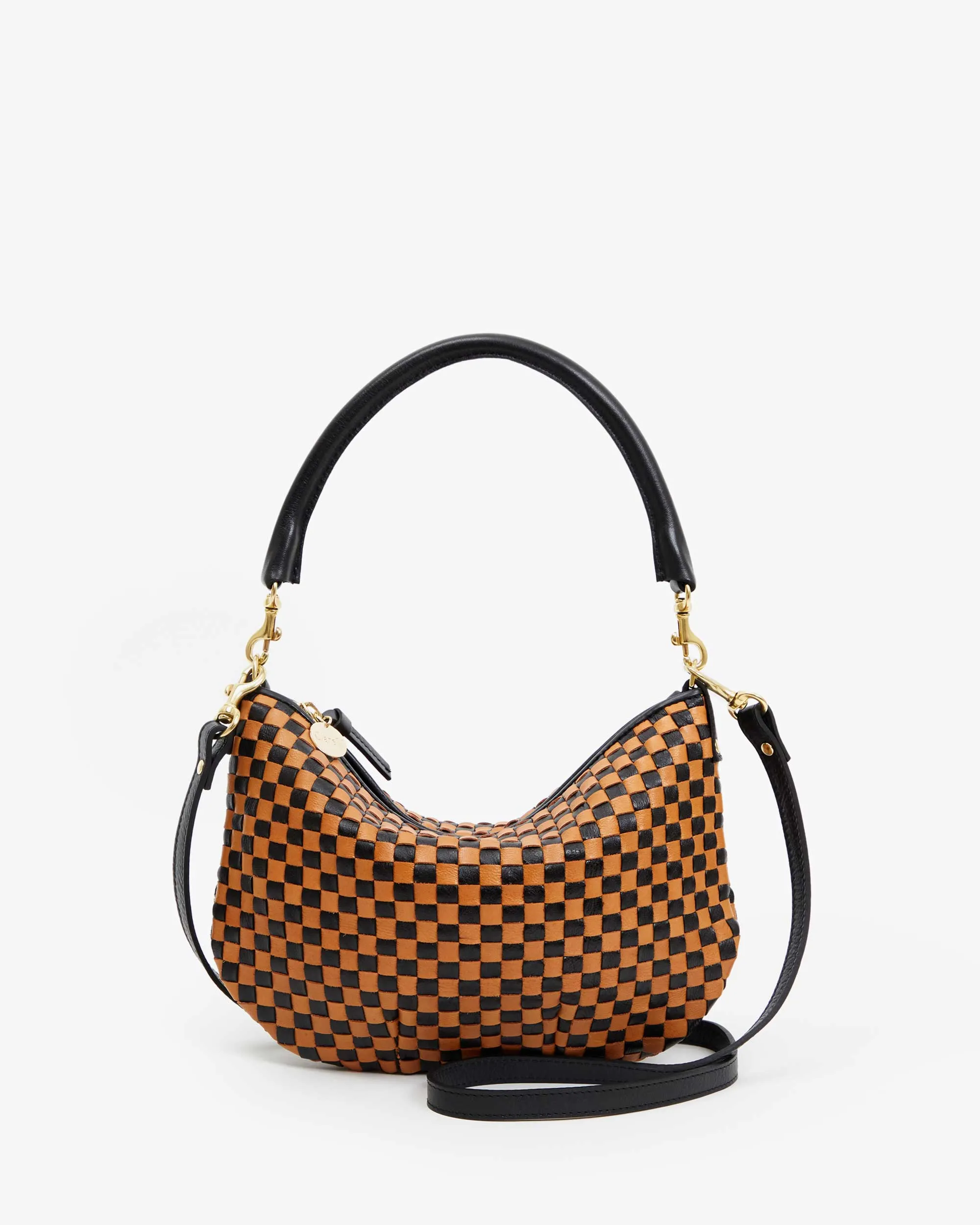 Petit Moyen Messenger -  Woven Checker