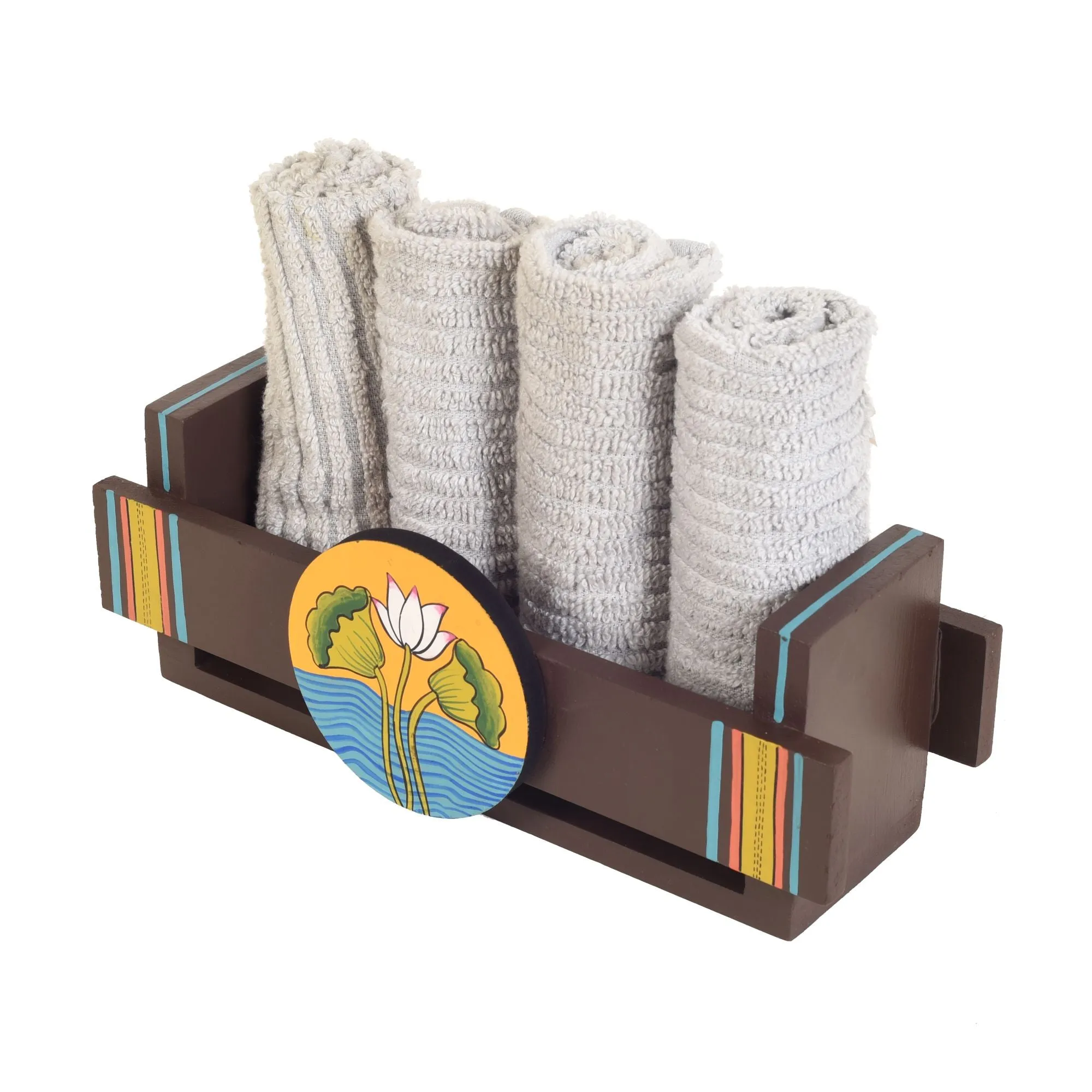 Pichhwai Iteeha Hand Towels Holder