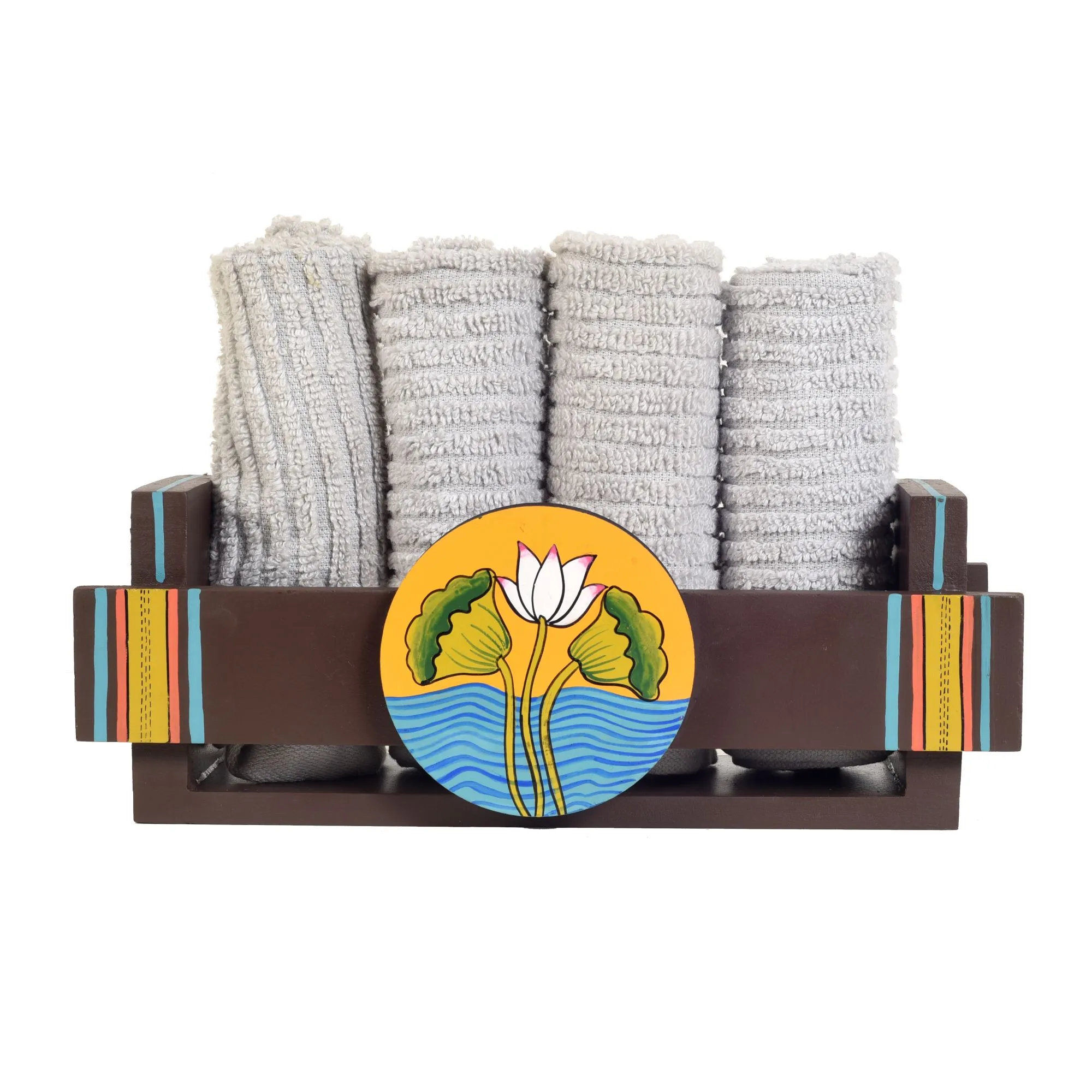 Pichhwai Iteeha Hand Towels Holder