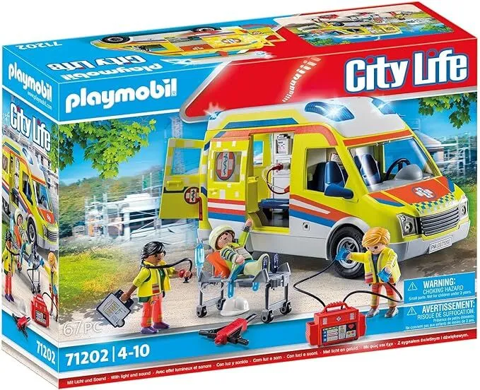 Playmobil City Life - Ambulance with Lights and So