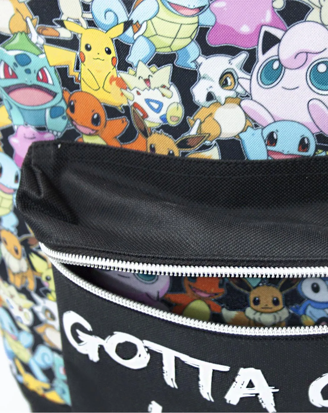 Pokemon Gotta Catch Em All Large Backpack