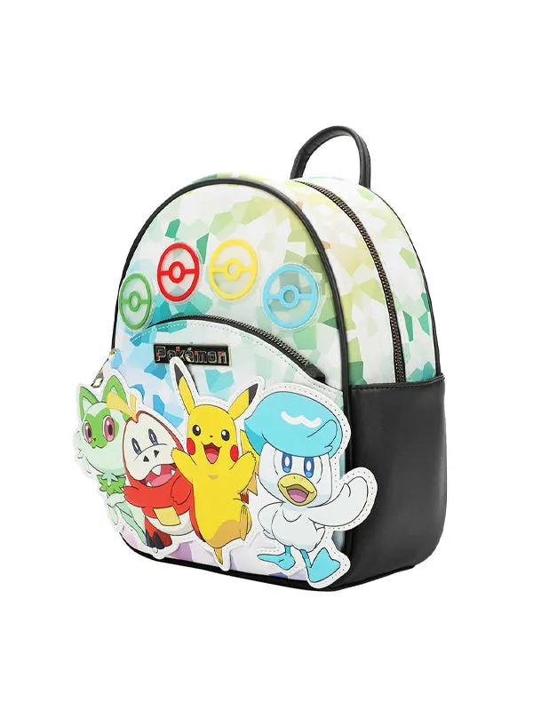 Pokemon Pikachu 3D Applique Mini-Backpack