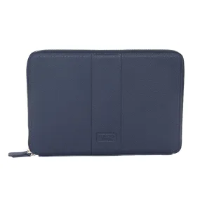 Pom Pom London Laptop Sleeve Denim Blue