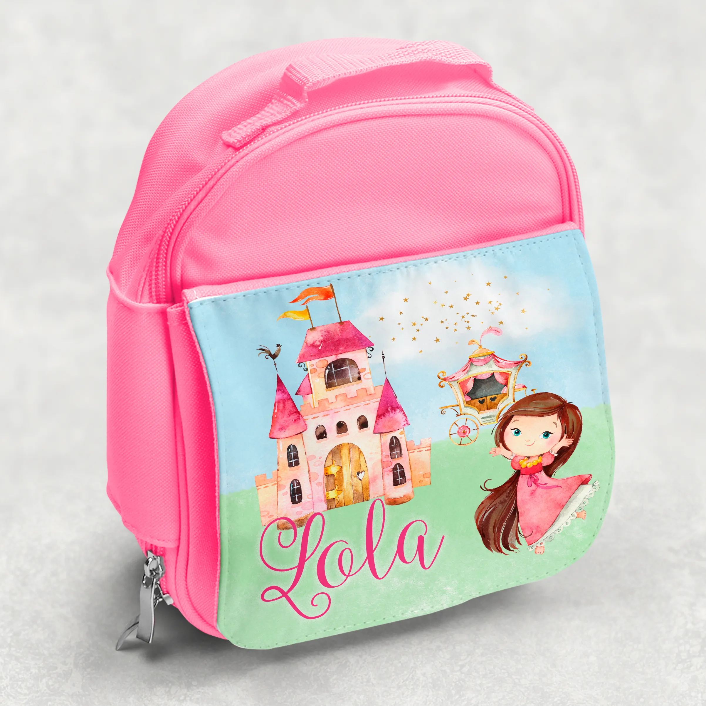 Princess Personalised Kids Insulated Lunch Bag