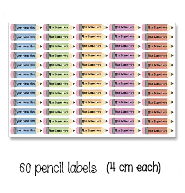 ""LOL's" School labels packs