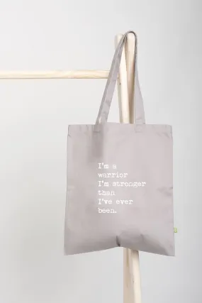 "Warrior" Tote Bag