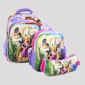 Rapunzel 15 Inches School Set