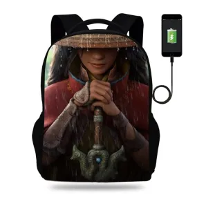 Raya Usb Charging Backpack