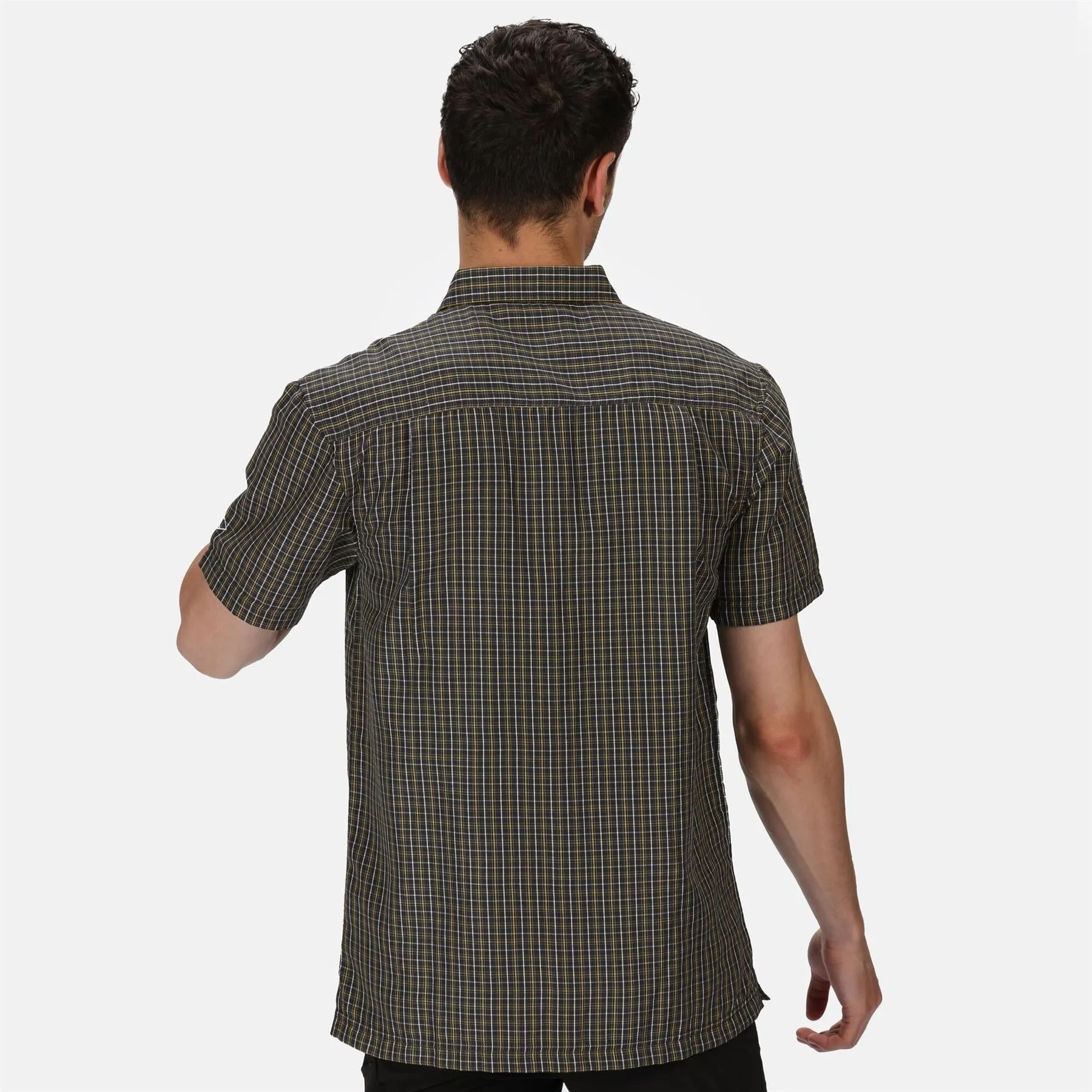 Regatta Mens Mindano V Check Short Sleeve Shirt