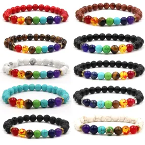 Reiki Natural Stone Yoga Bracelet