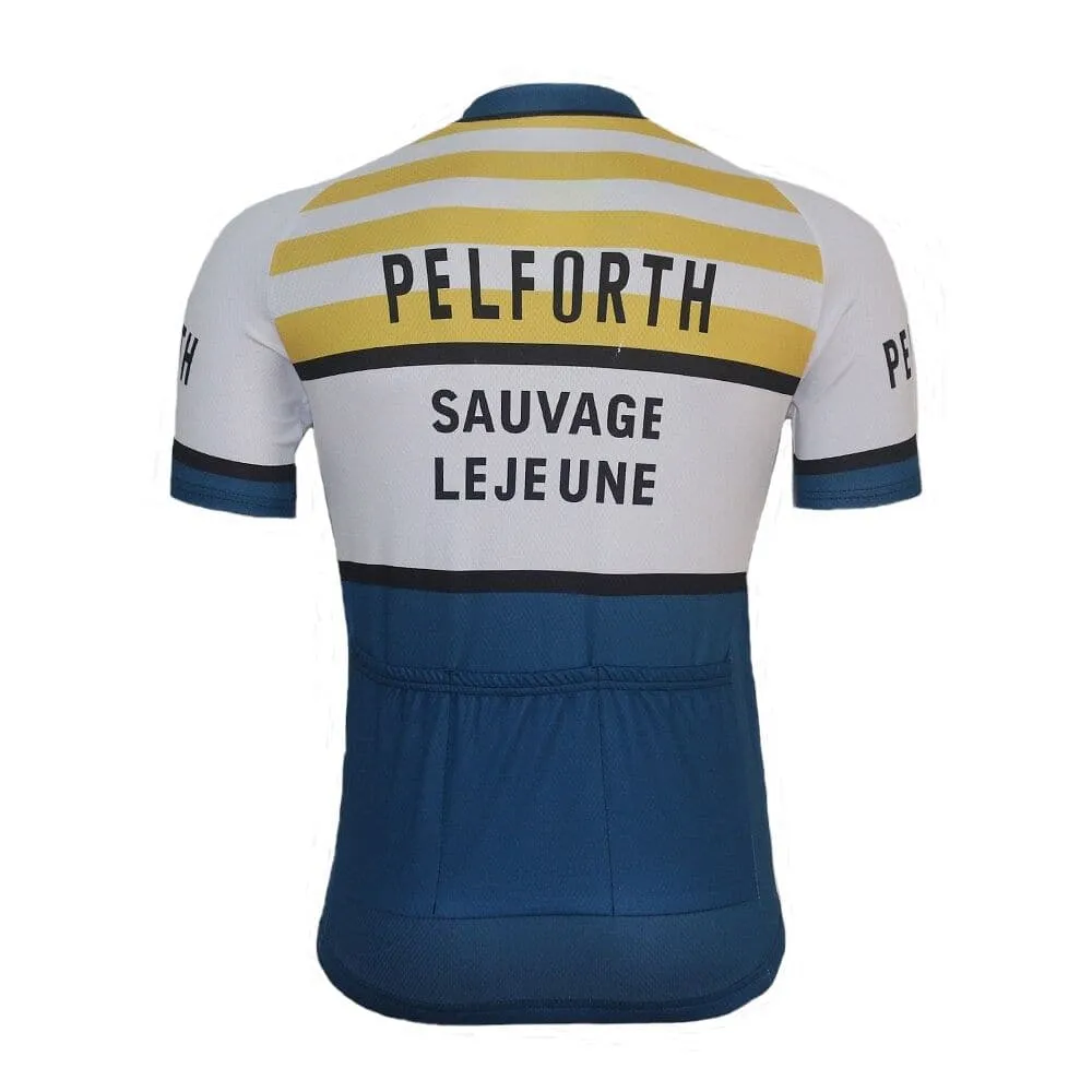 Retro Pelforth Sauvage Lejeune Cycling Jersey