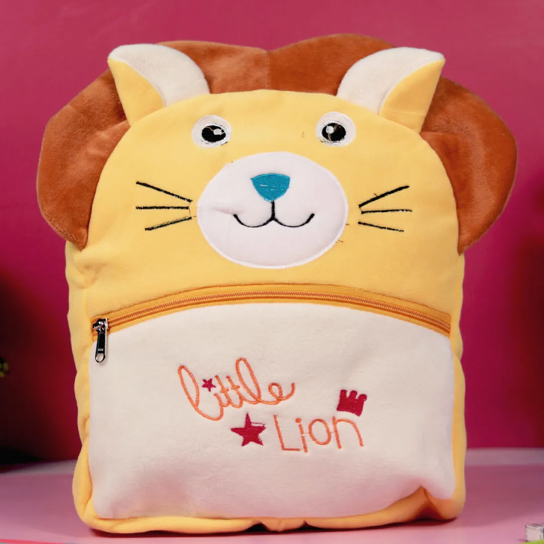 School Bag For Kids |  Yellow Lion