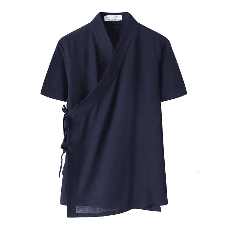 Short Sleeve Hanfu Shirt