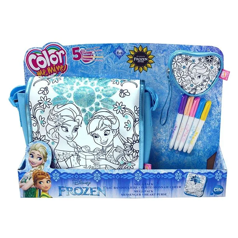 Simba Color Me Mine Sequin Messenger and Purse Pack Frozen