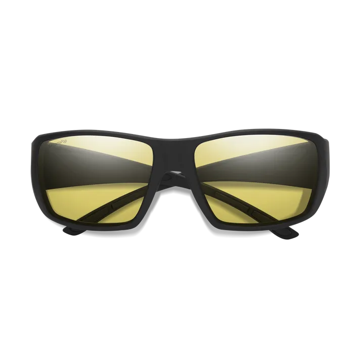 Smith Optics Guide's Choice XL ChromaPop Glass Matte Black Low Light Yellow