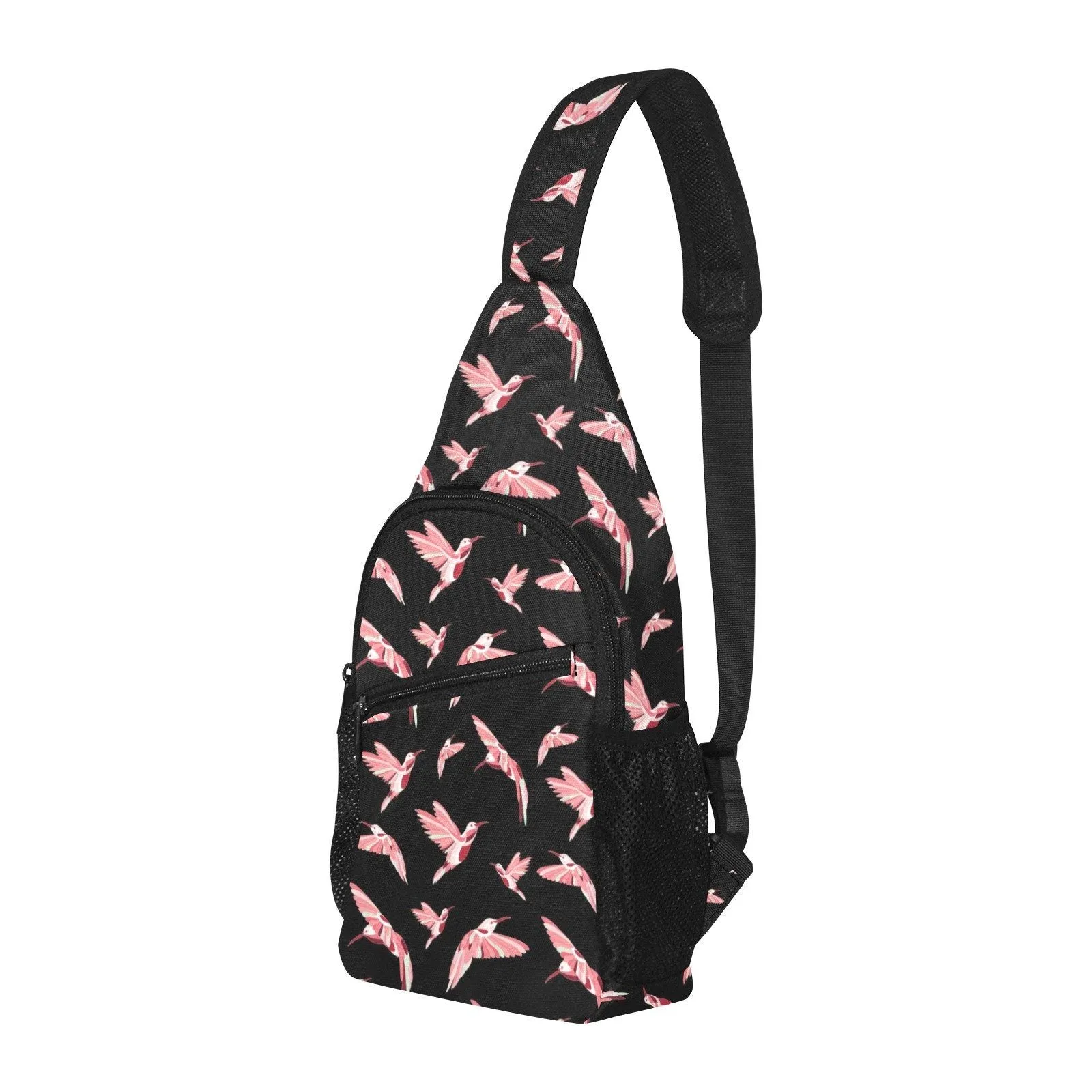 Strawberry Black Chest Bag