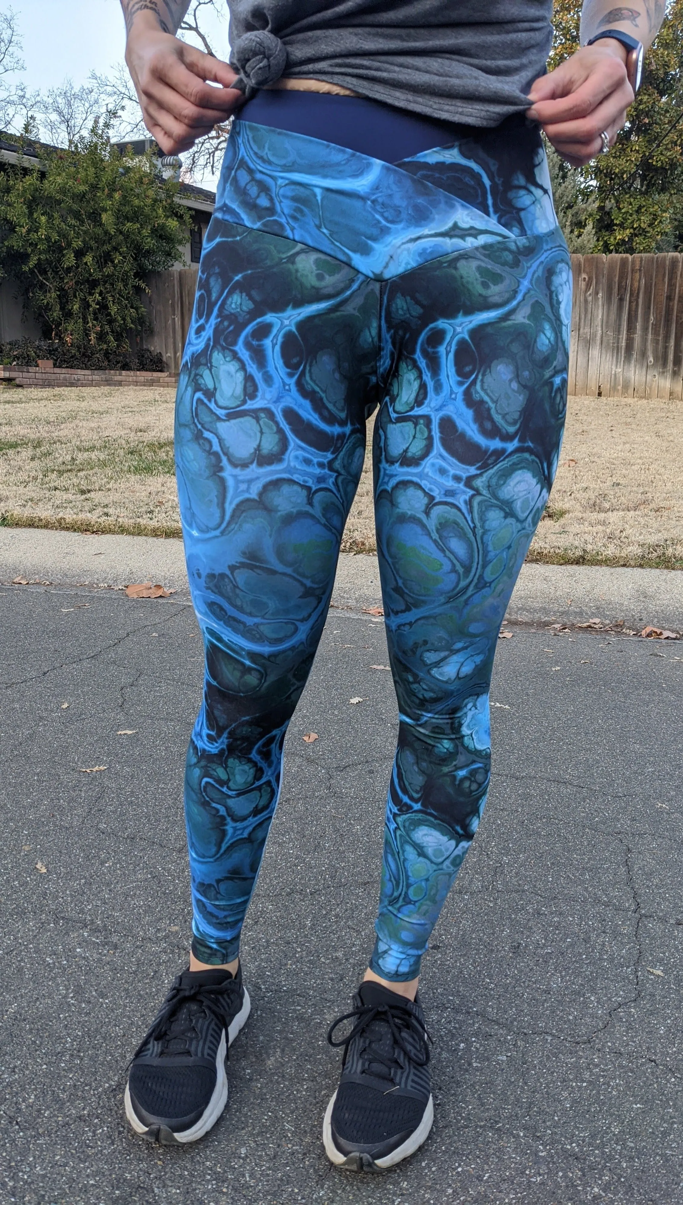 Sundial Leggings PDF Pattern Sizes B - M