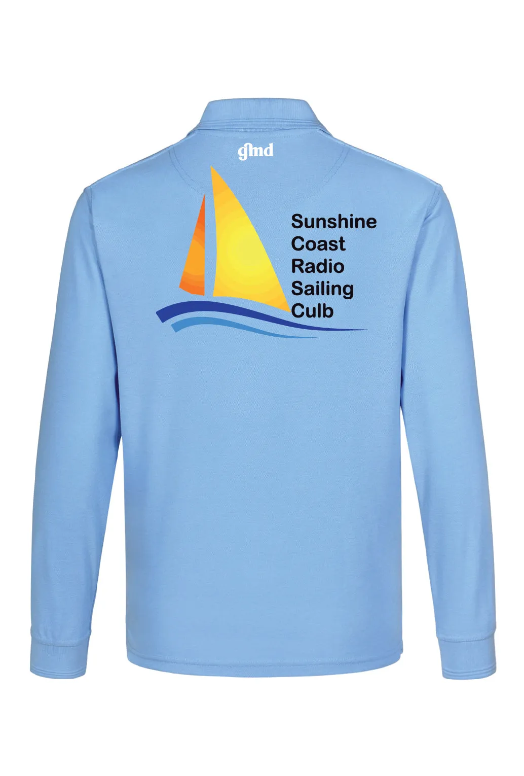 Sunshine Coast Radio Sailing-  Sun Smart Long Sleeve Polo Shirt